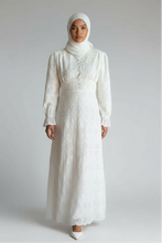 Load image into Gallery viewer, Laily Embroidered Dress - White