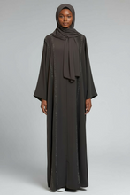 Load image into Gallery viewer, Saba Abaya- Mushiao Green