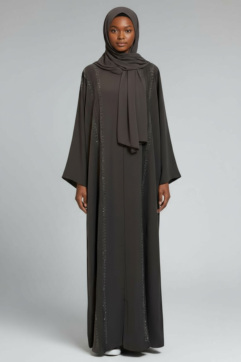 Saba Abaya- Mushiao Green