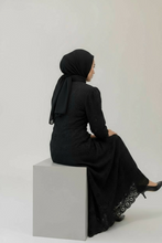 Load image into Gallery viewer, Laily Embroidered Dress - Black