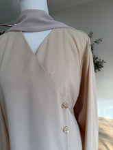 Load image into Gallery viewer, Serene Coat Abaya- Beige