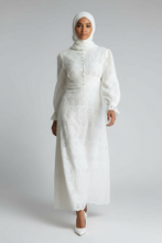 Load image into Gallery viewer, Laily Embroidered Dress - White