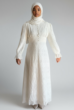 Load image into Gallery viewer, Laily Embroidered Dress - White