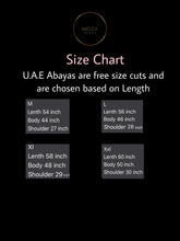 Load image into Gallery viewer, New Hareem Lace U.A.E Abaya