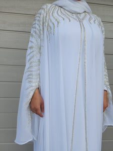 Crystal Kaftan set -Off-White