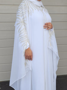 Crystal Kaftan set -Off-White