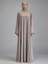 Load image into Gallery viewer, Alya Abaya- Stone Beige