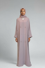 Load image into Gallery viewer, Regal Abaya- Nude pink