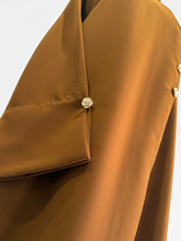 Load image into Gallery viewer, Serene Coat Abaya- Clay Brown