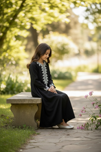 Load image into Gallery viewer, Lulu Kids Kaftan - Black