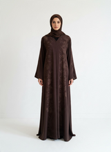 Load image into Gallery viewer, The Empress Abaya- Chocolate Brown