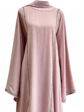 Load image into Gallery viewer, Alya Abaya- Dusty Pastel Pink