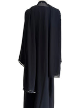 Load image into Gallery viewer, Malika Abaya- 3 piece Set - Black