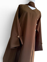 Load image into Gallery viewer, Serene Coat Abaya- Sepia Brown