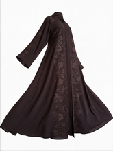 Load image into Gallery viewer, The Empress Abaya- Chocolate Brown