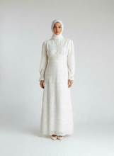 Load image into Gallery viewer, Laily Embroidered Dress - White
