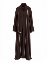 Load image into Gallery viewer, Alya Abaya- Dark Brown