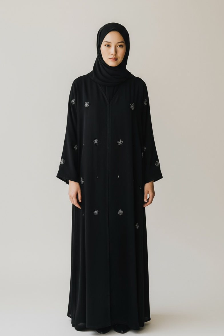 Regal Abaya- Black