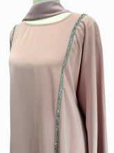 Load image into Gallery viewer, Alya Abaya- Dusty Pastel Pink