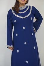 Load image into Gallery viewer, Mehr Kaftan Dress - Navy