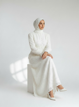 Load image into Gallery viewer, Laily Embroidered Dress - White