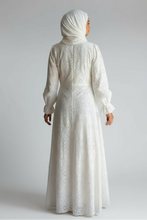 Load image into Gallery viewer, Laily Embroidered Dress - White