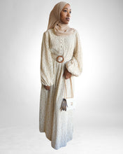 Load image into Gallery viewer, Grace Lace Dress -Creamy Beige