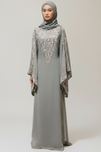 Load image into Gallery viewer, Royal Bell Maxi Dress - Grey