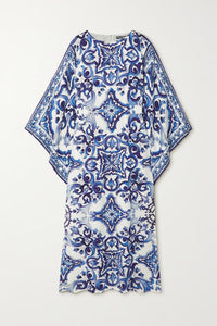 Santorini Printed Kaftan