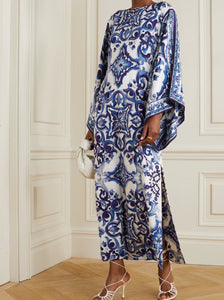 Santorini Printed Kaftan