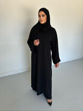 Load image into Gallery viewer, MILA ABAYA BLACK  - U.A.E