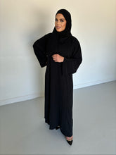 Load image into Gallery viewer, MILA ABAYA BLACK  - U.A.E