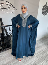 Load image into Gallery viewer, Rowa Kaftan -Teal