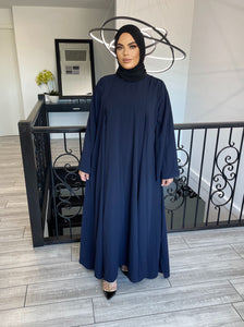 Anaya Abaya Set -Navy