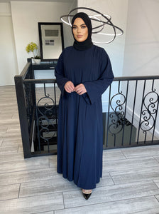 Anaya Abaya Set -Navy