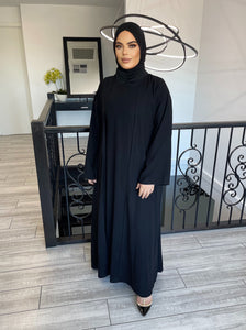 Anaya Abaya Set -Black