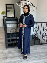 Load image into Gallery viewer, Huda Takshita Dress- Navy