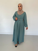 Load image into Gallery viewer, Dina Abayas U.A.E - Aqua