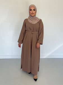 Dina Abayas U.A.E - Mocha