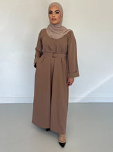 Load image into Gallery viewer, Dina Abayas U.A.E - Mocha