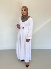 Load image into Gallery viewer, Dina Abayas U.A.E - White