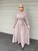 Load image into Gallery viewer, Lara Lux Abaya- Nude (U.A.E.)