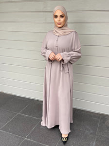 Lara Lux Abaya- Nude (U.A.E.)