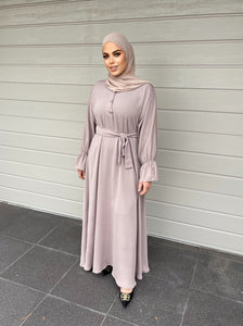 Lara Lux Abaya- Nude (U.A.E.)