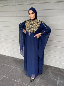 Gemma- Navy Blue Farasha