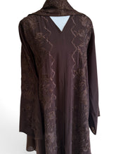 Load image into Gallery viewer, The Empress Abaya- Chocolate Brown