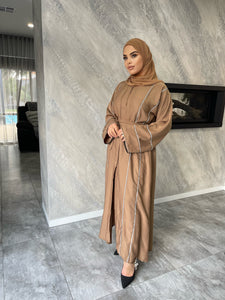 Noor Lux Abaya- U.A.E- Caramel