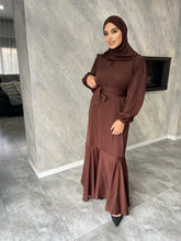 Load image into Gallery viewer, Milan Lux Dress  - Chocolate