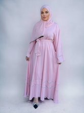 Load image into Gallery viewer, Iris Lux Abaya Dress  - Pastel Pink