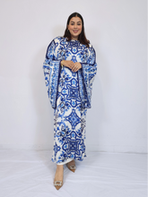 Load image into Gallery viewer, Santorini Printed Kaftan